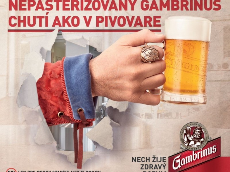 Gambrinus Nepasterizovaný